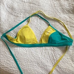 ASICS reversible cross back swim top